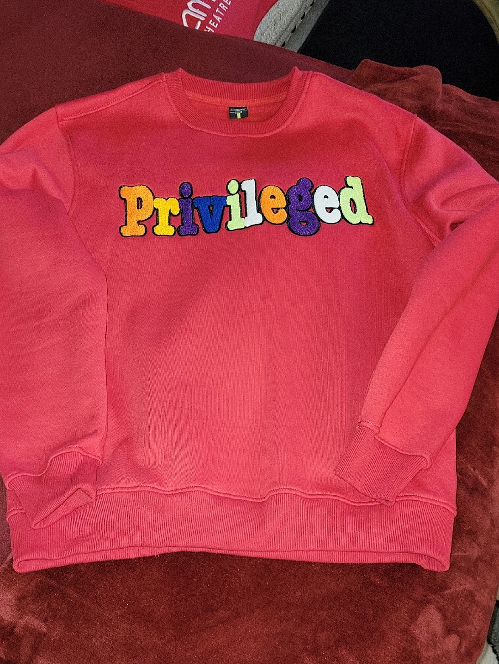 Screeshot Red Crewneck Sweatshirt - Large